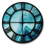 Wallity Reloj decorativo de MDF Multicolor 50 cm